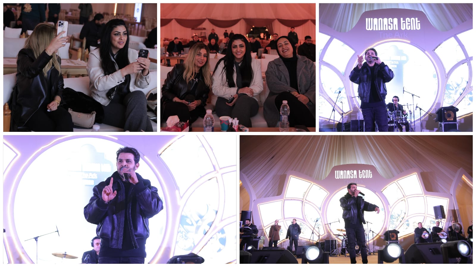 ” محمد رشاد ” يشعل أجواء خيمة «وناسة» في ليلة طربية مميزة