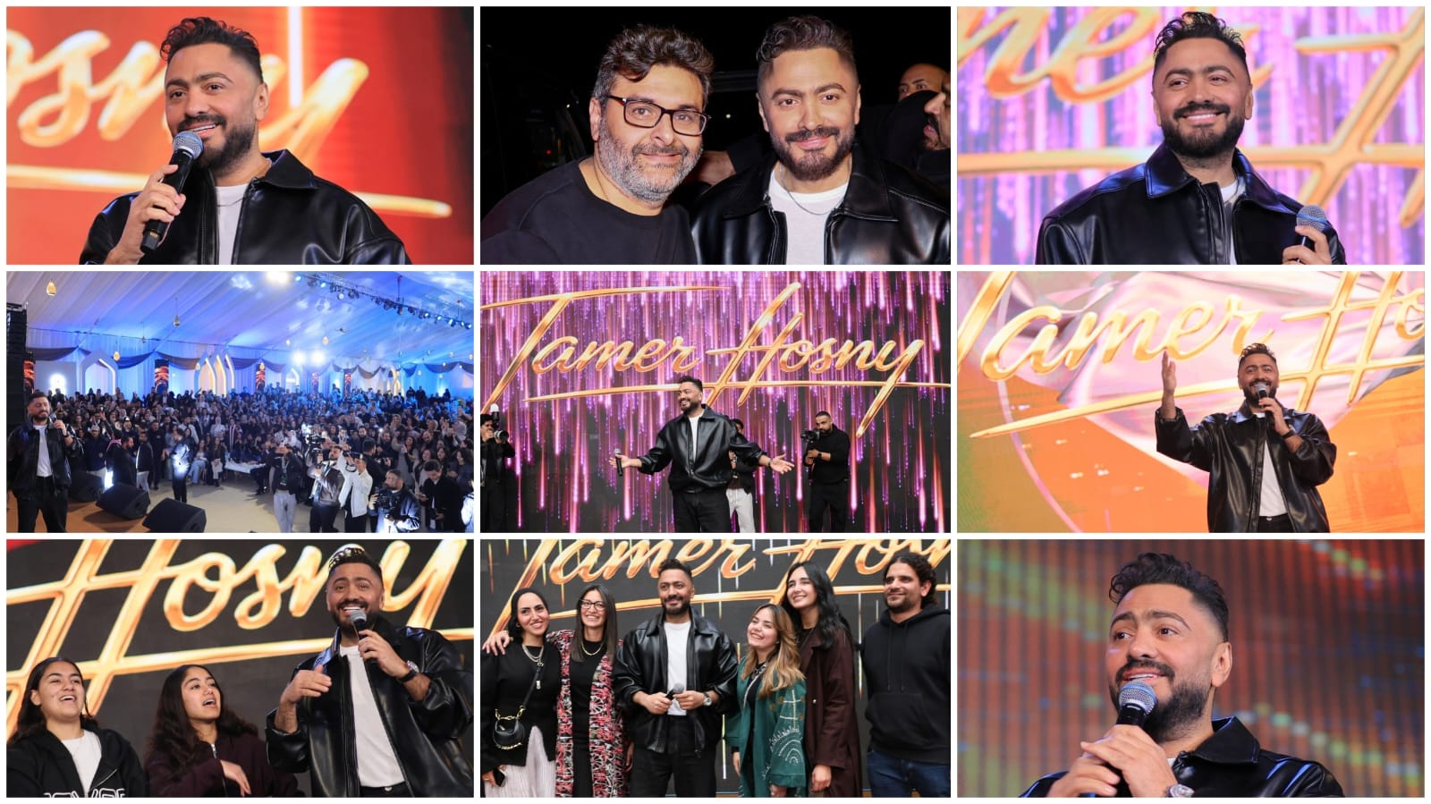 في حفل كامل العدد.. تامر حسني يشعل أمسية رمضانية مميزة في القاهرة