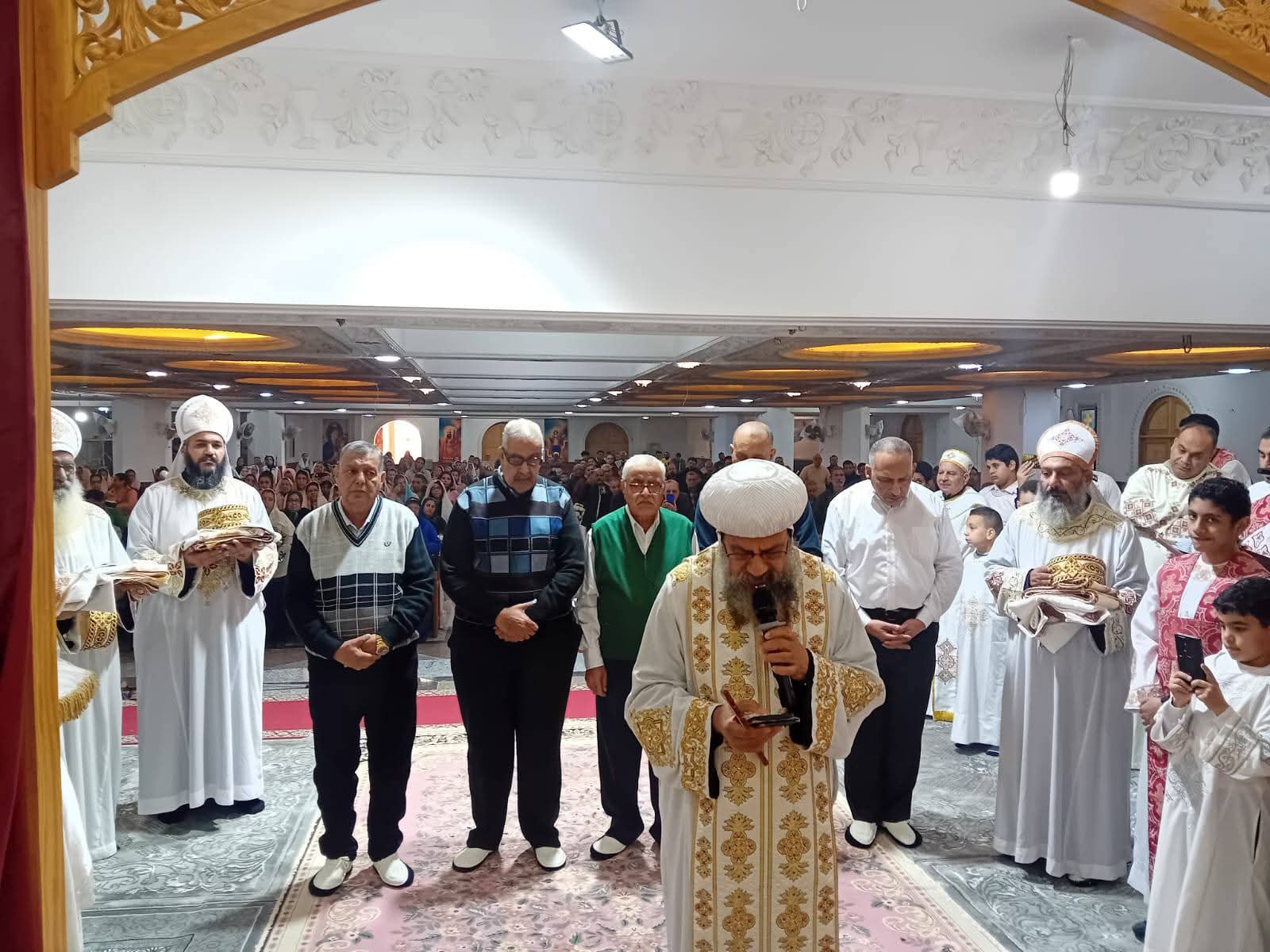 سيامة خمسة دياكونين في ايبارشية السويس
