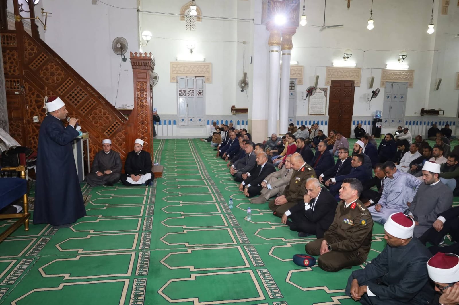 ” قيادات السويس” يشهدون إحتفال مديرية الأوقاف بليلة القدر بمسجد بدر بـ بورتوفيق