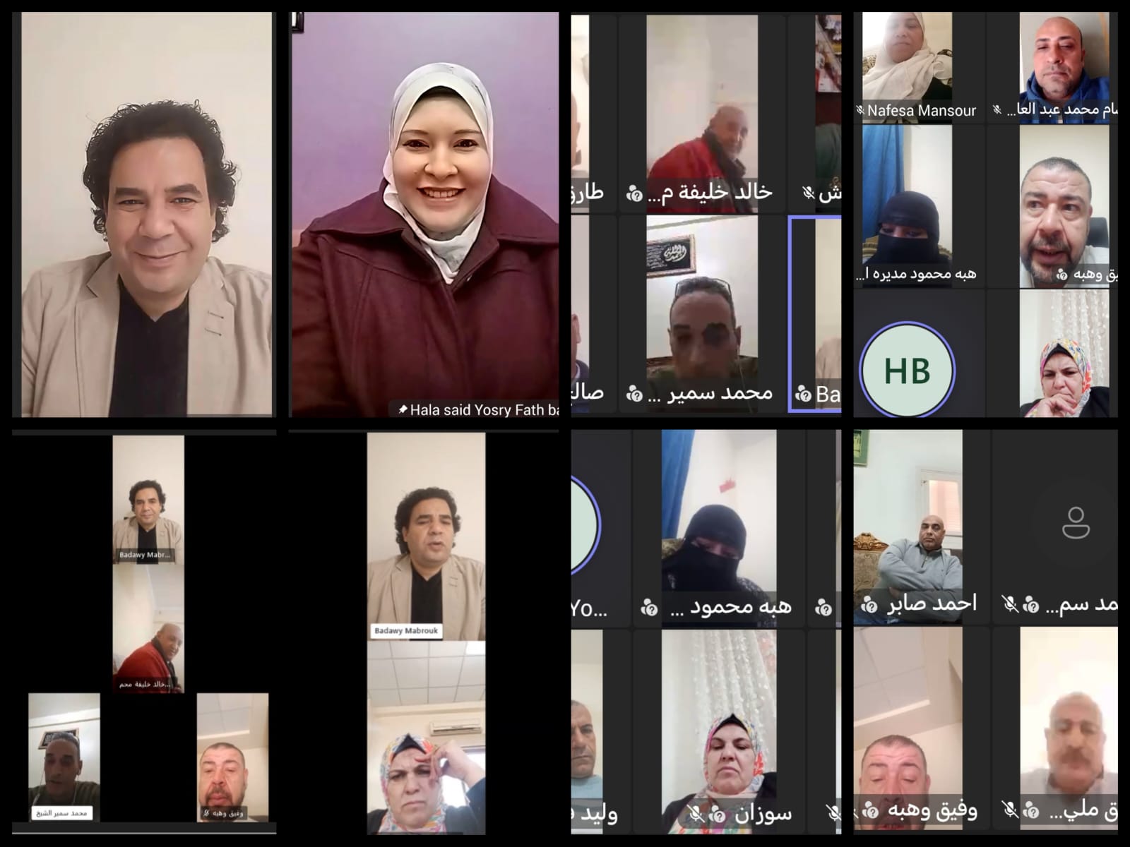 أنشطة الفنون التشكيلية وأليات التسويق الثقافي ضمن فعاليات خامس مجموعات مديري المواقع